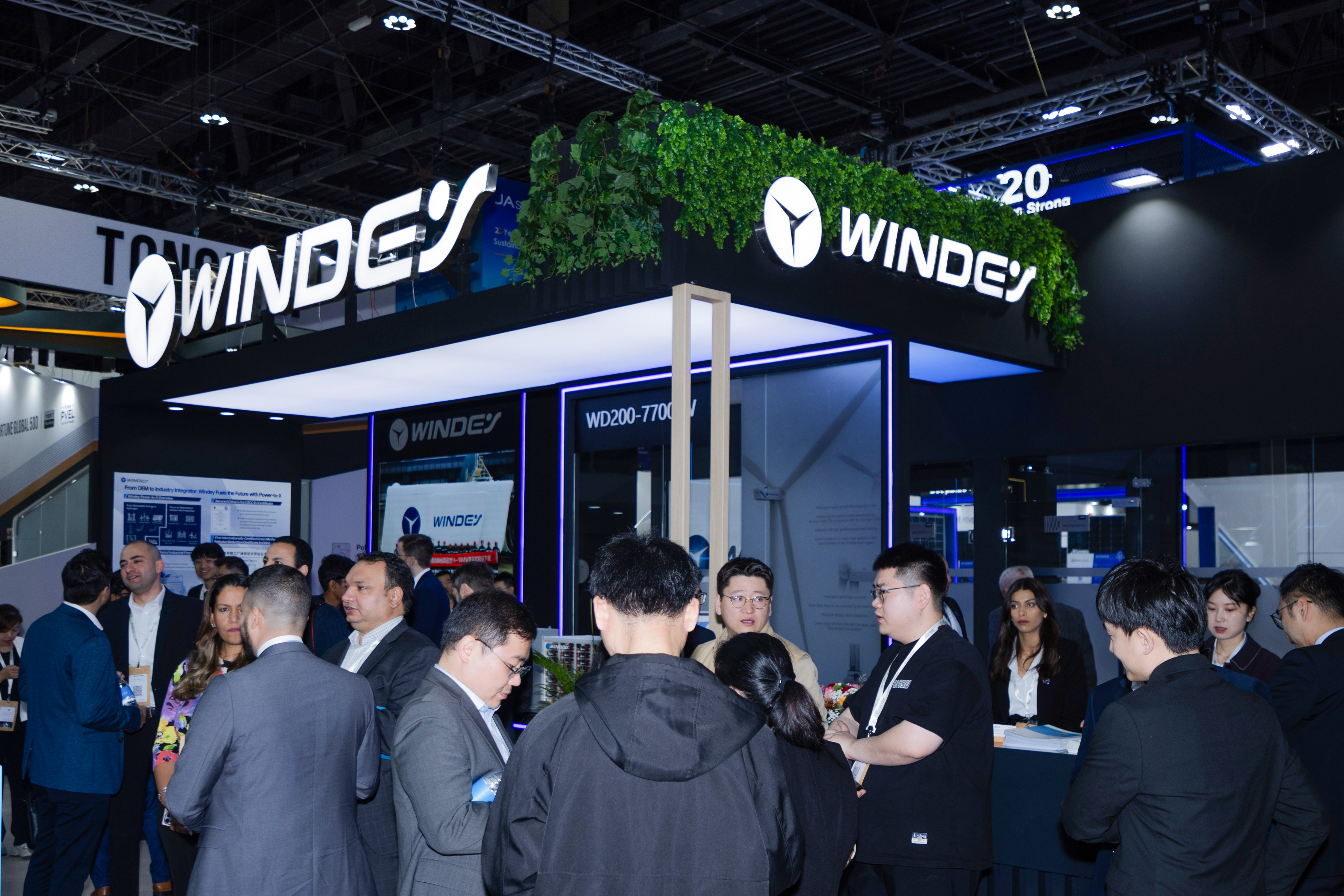 Green Energy Knows No Bounds, Unfolding A Holistic Image: The "WINDEY Business Card" Shines in Abu Dhabi